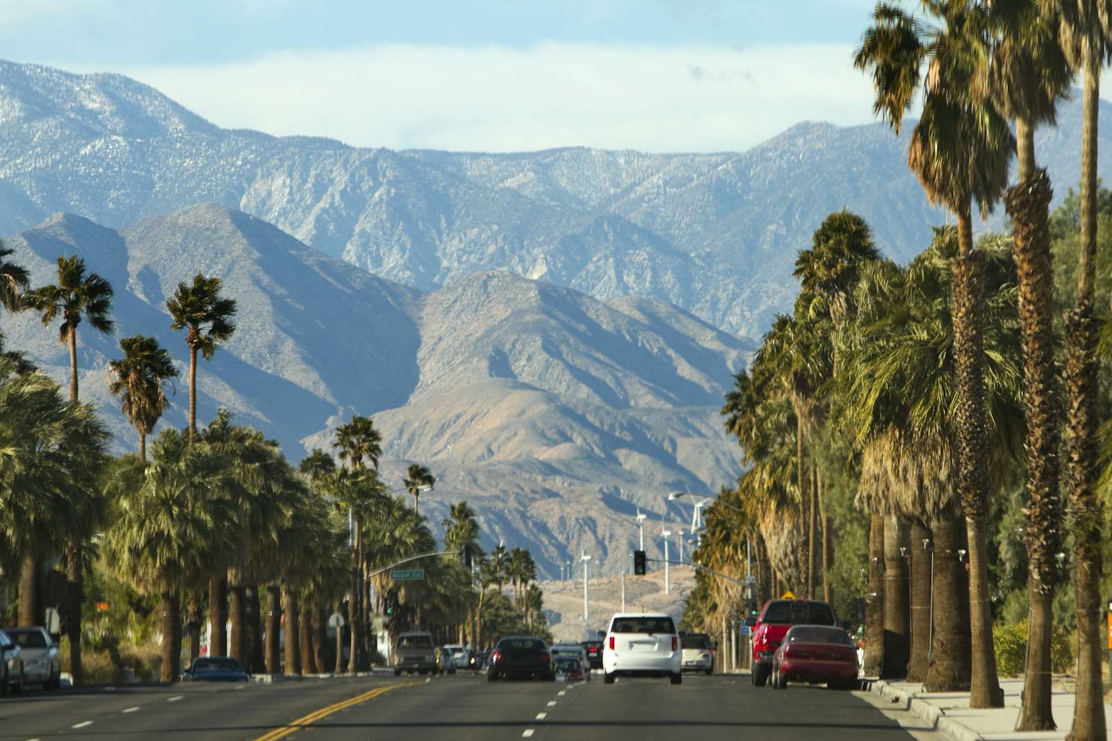 Palm Springs Mountains Riverside County California