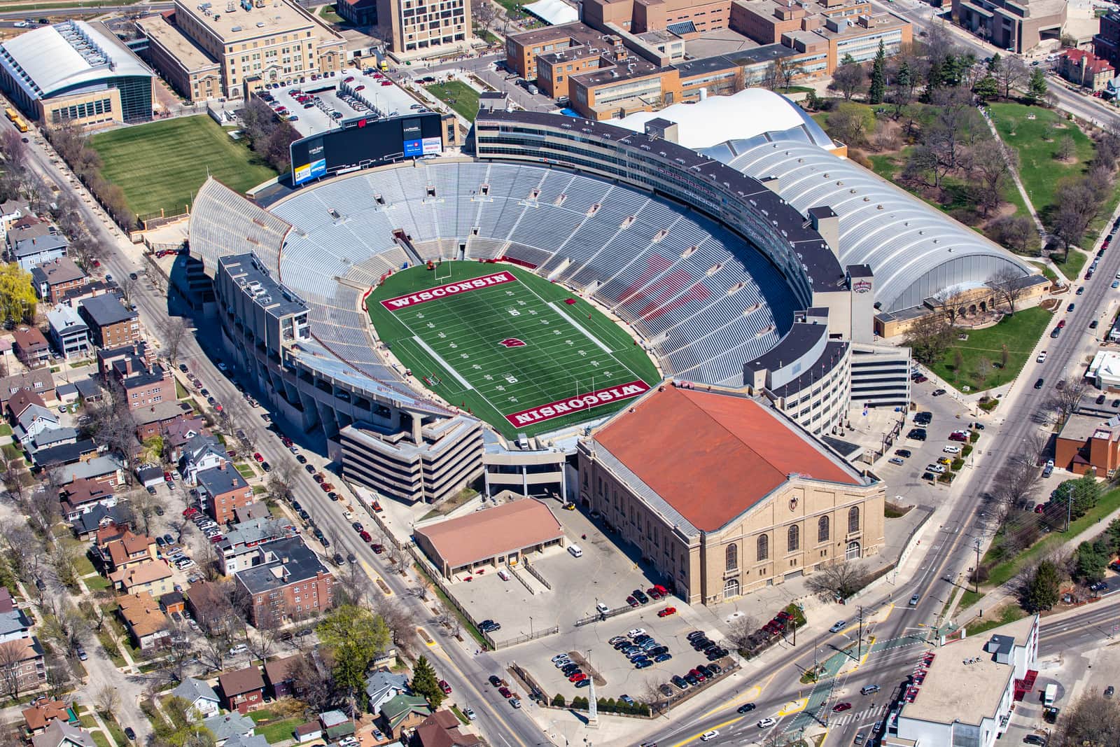 Camp Randall Stadium in Madison, Wisconsin