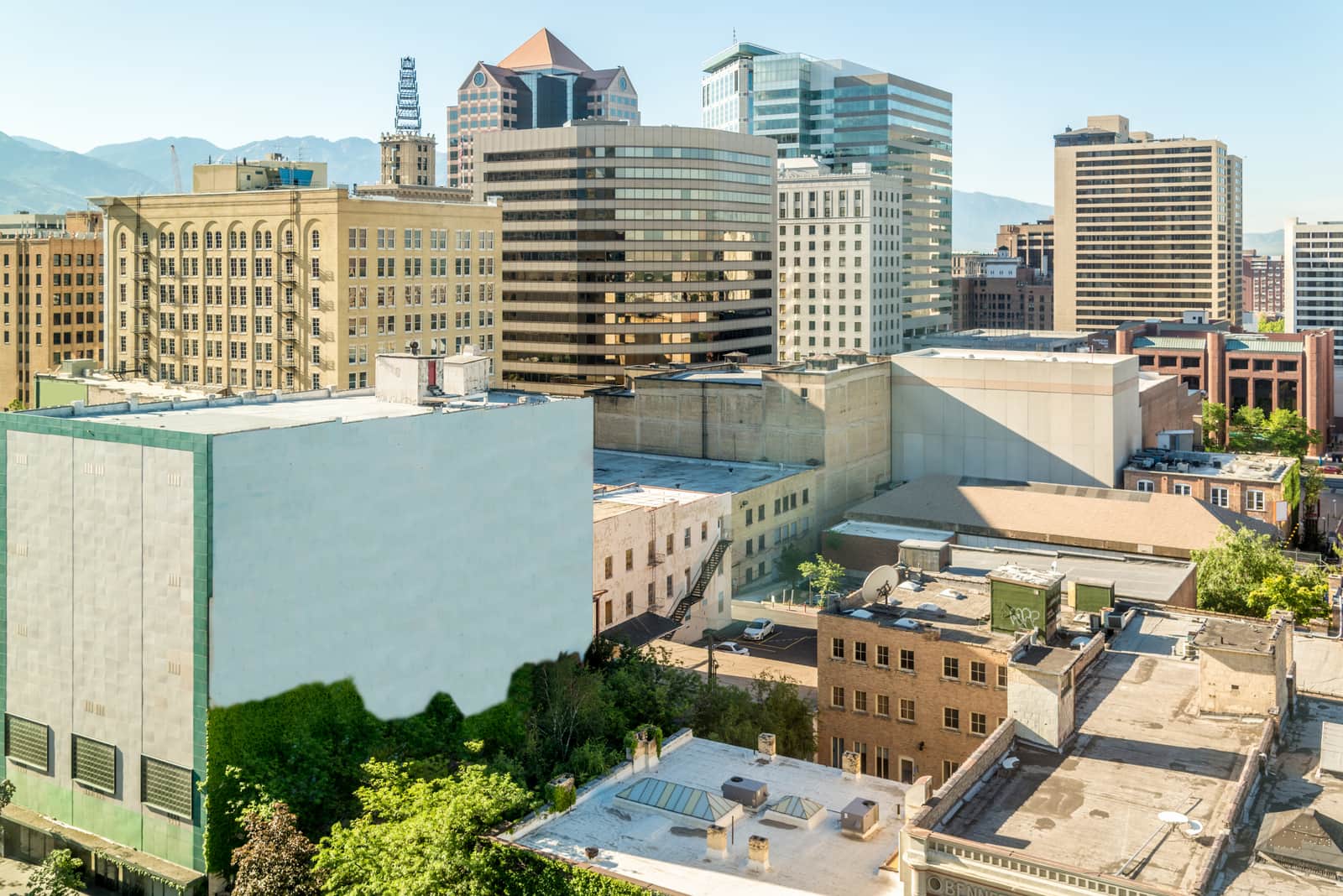 Downtown Salt Lake City Utah