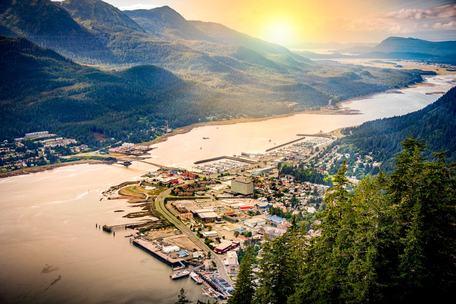 Juneau Alaska skyline