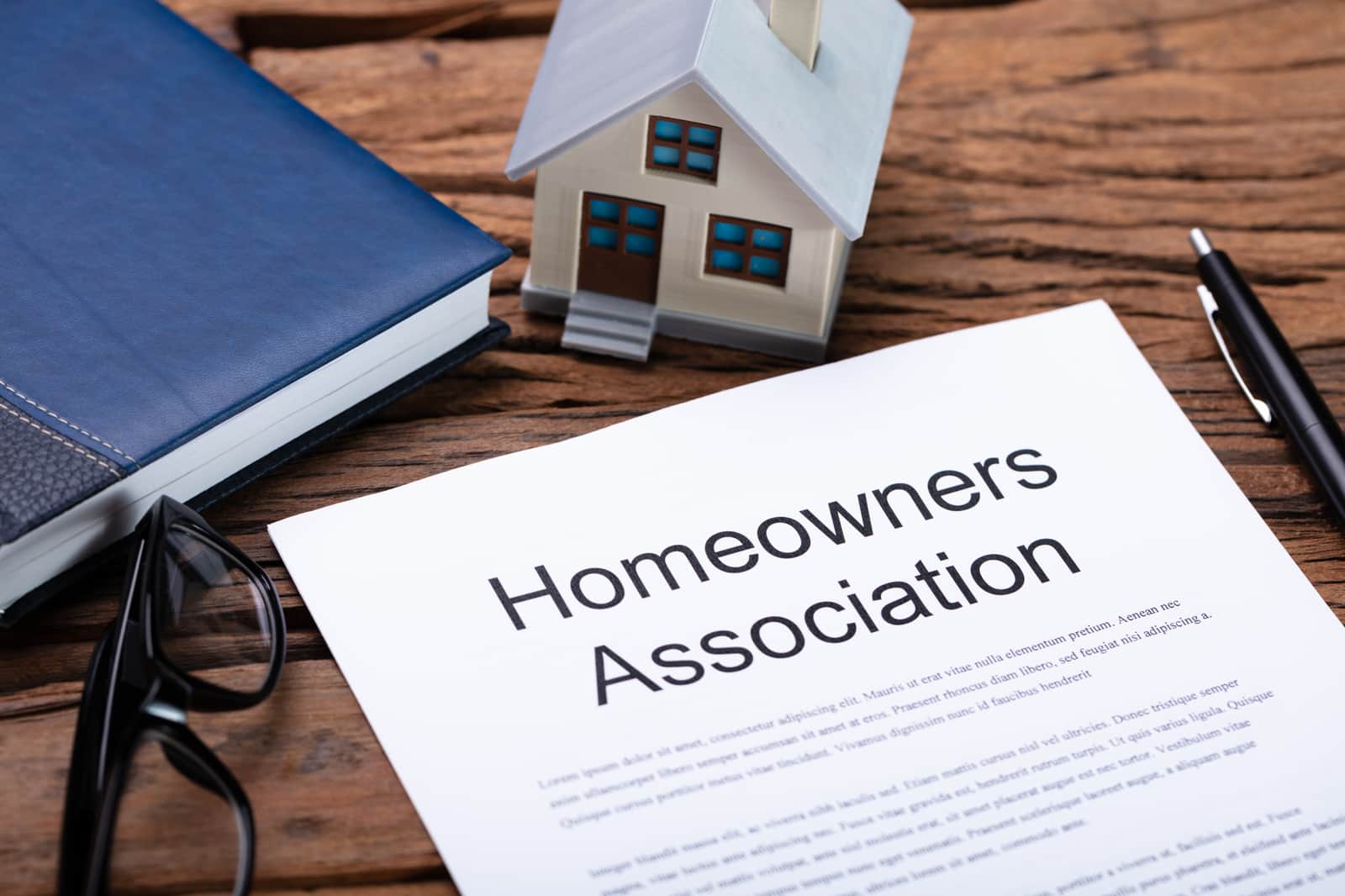 House Model Near HOA Rules And Regulations
