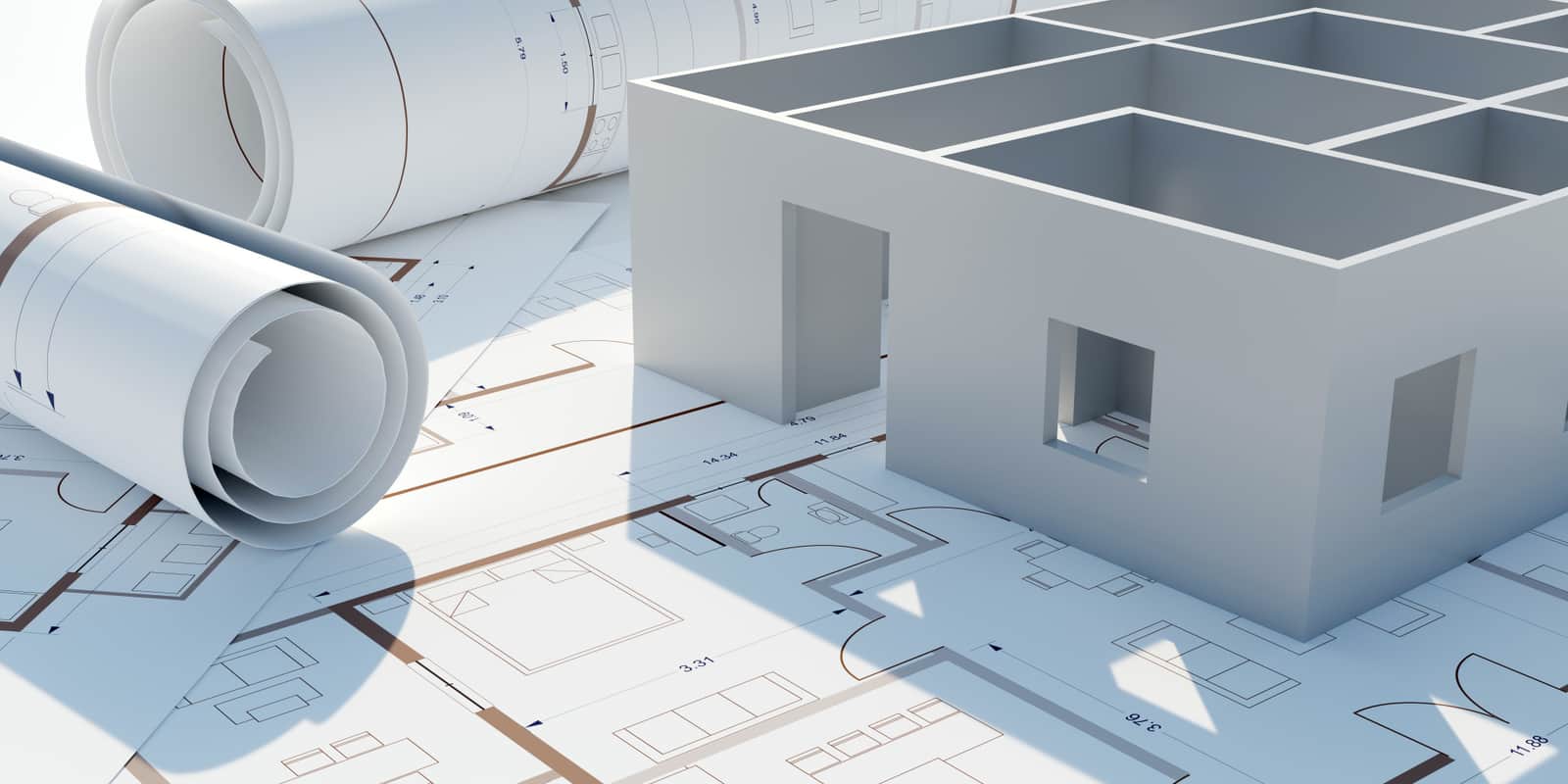 Floor plan and home model