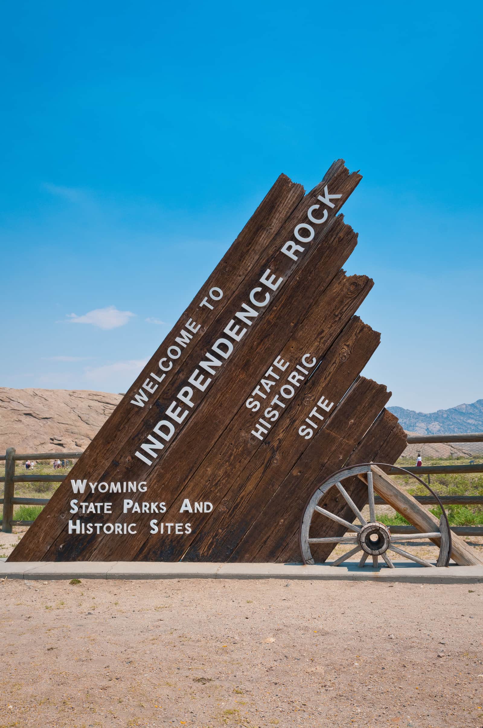 Independence Rock Natrona County Wyoming