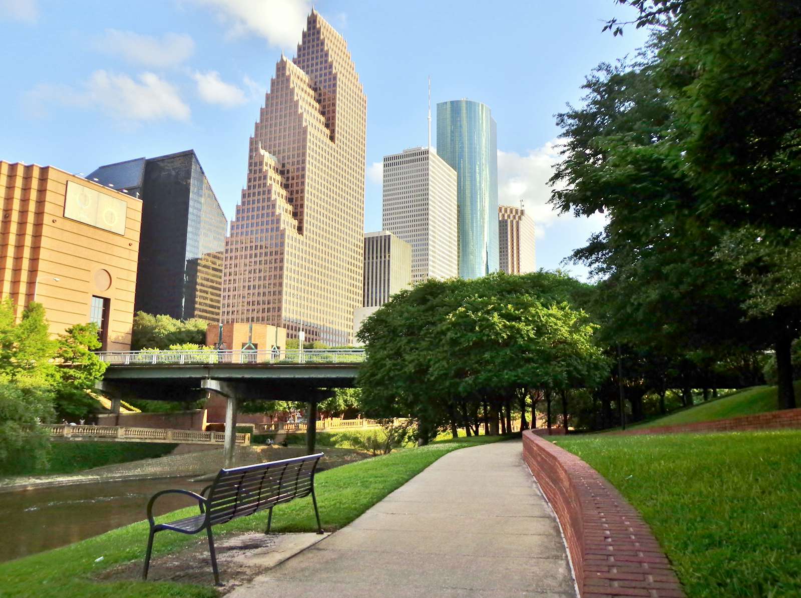 Buffalo Bayou Park Houston Texas