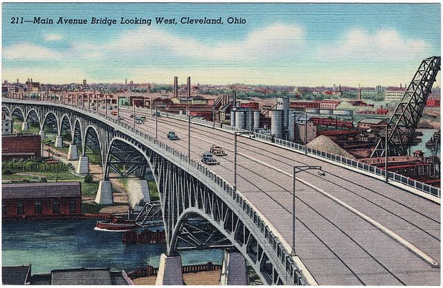 Historic Cleveland postcard