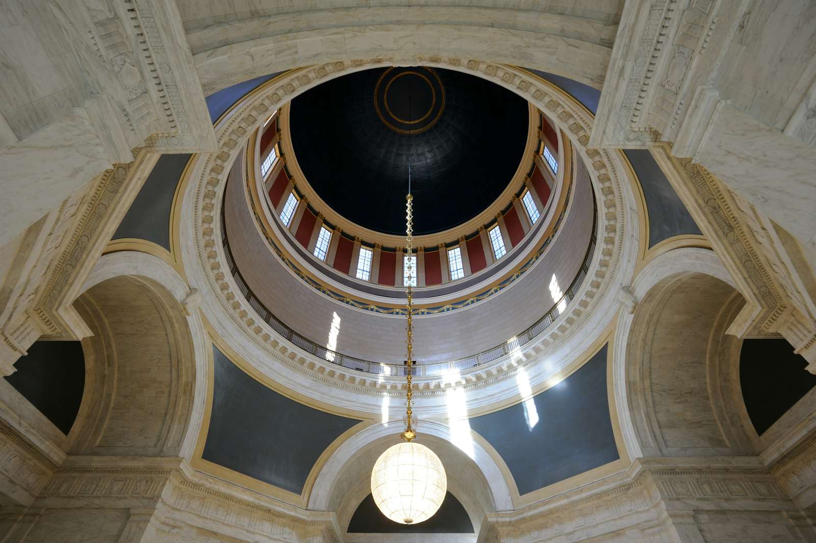 Architecture at State Capitol in Charleston West Virginia