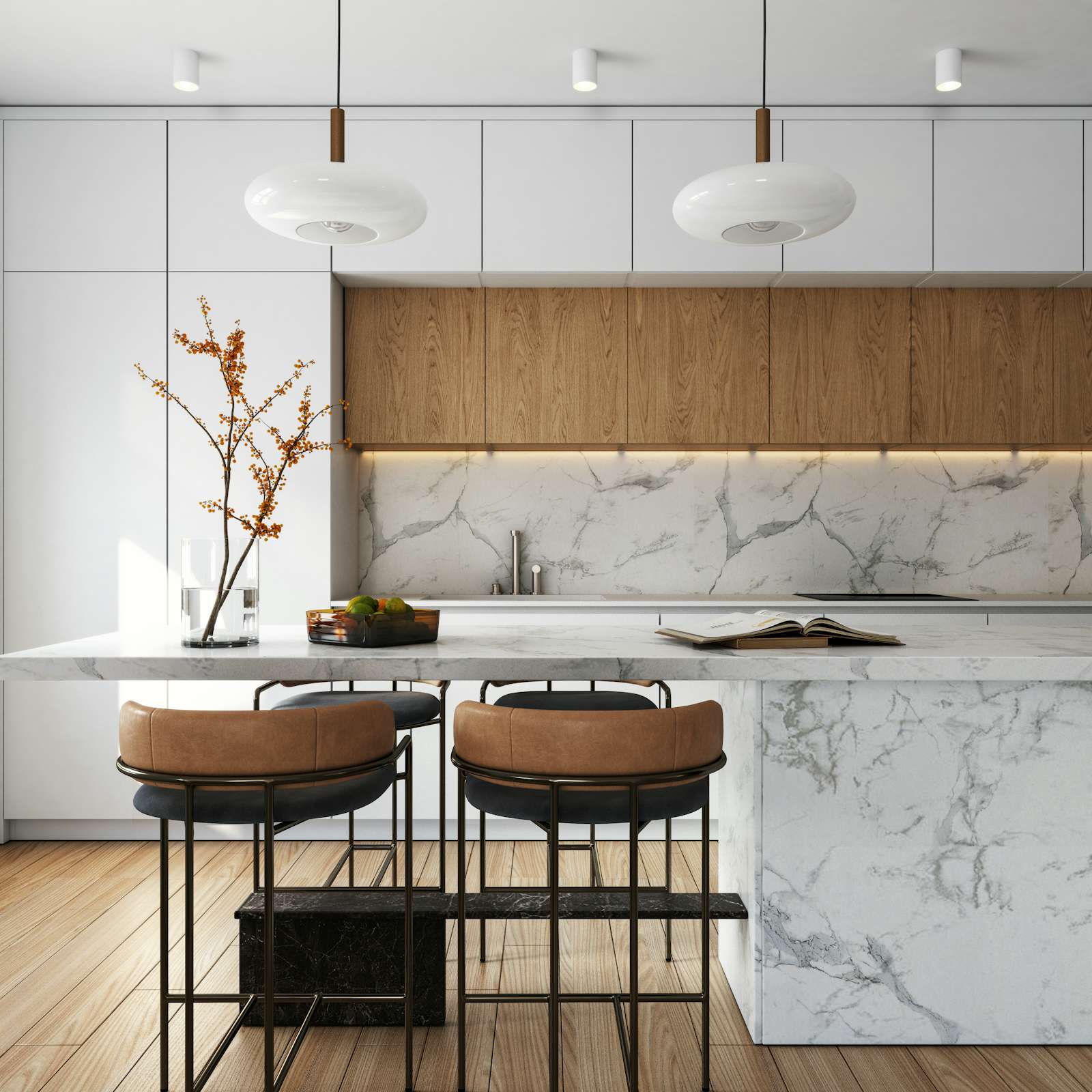 Modern elegant kitchen