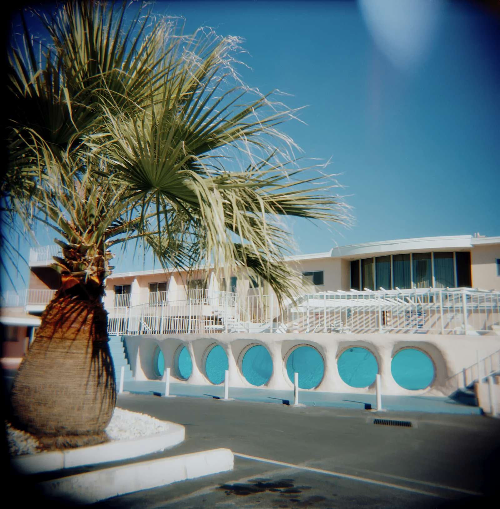 Glass Pool Hotel Las Vegas Nevada