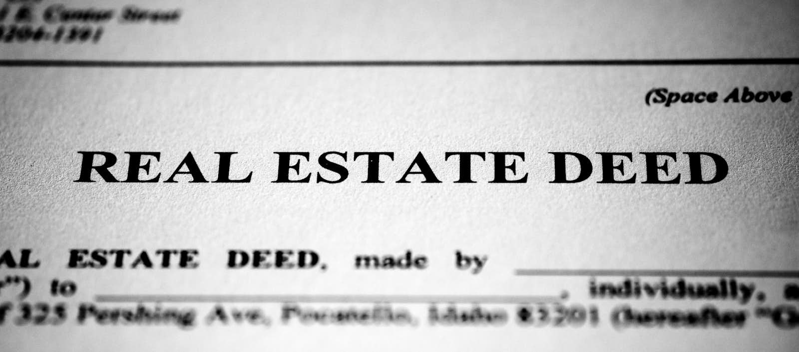 Real Estate Property Deed