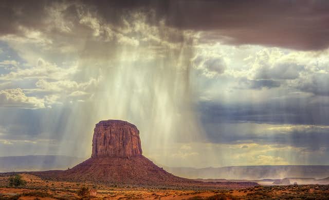 Arizona rainstorm